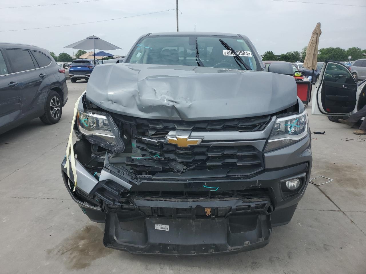 2022 CHEVROLET COLORADO LT VIN:1GCGSCEN7N1216234