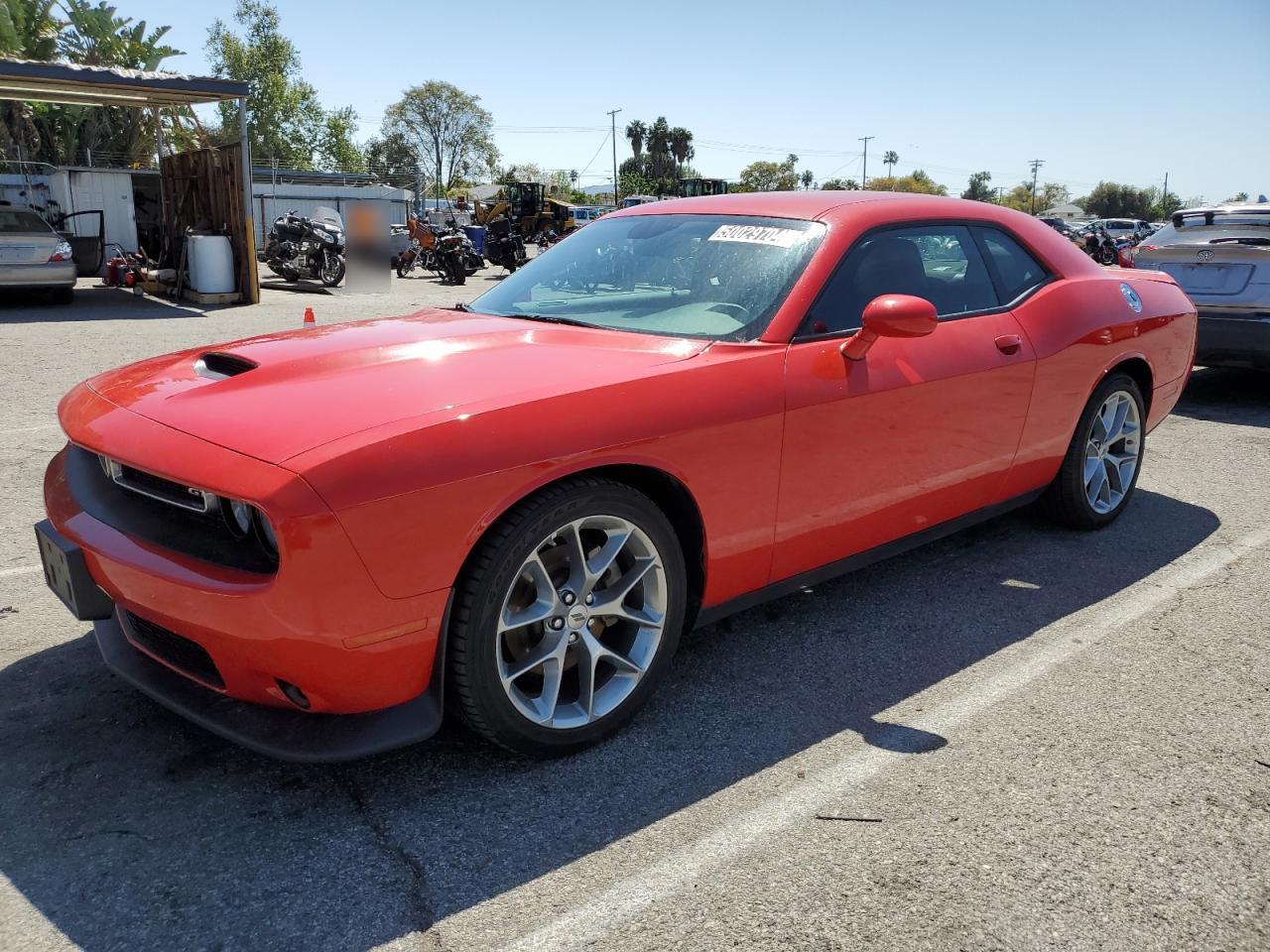 2022 DODGE CHALLENGER GT VIN:2C3CDZJG8NH233097