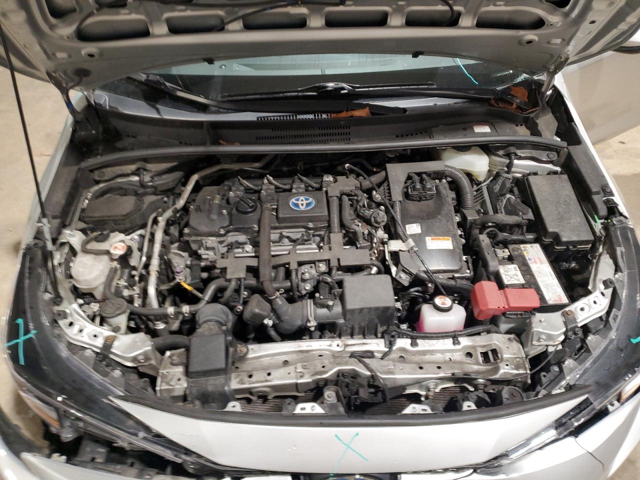 2022 TOYOTA COROLLA LE VIN:JTDEAMDE4NJ049526