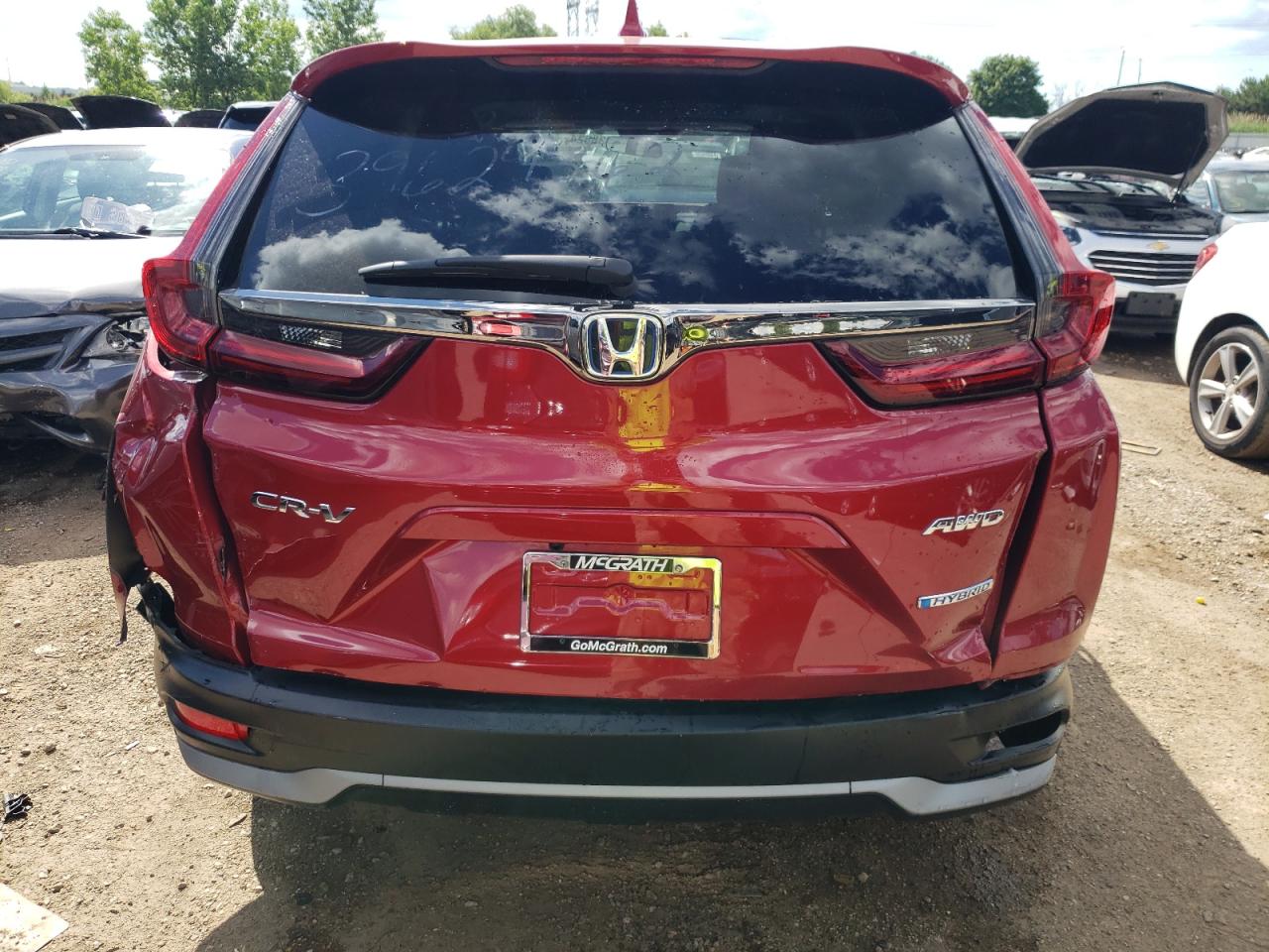 2022 HONDA CR-V EX VIN:5J6RT6H52NL048214