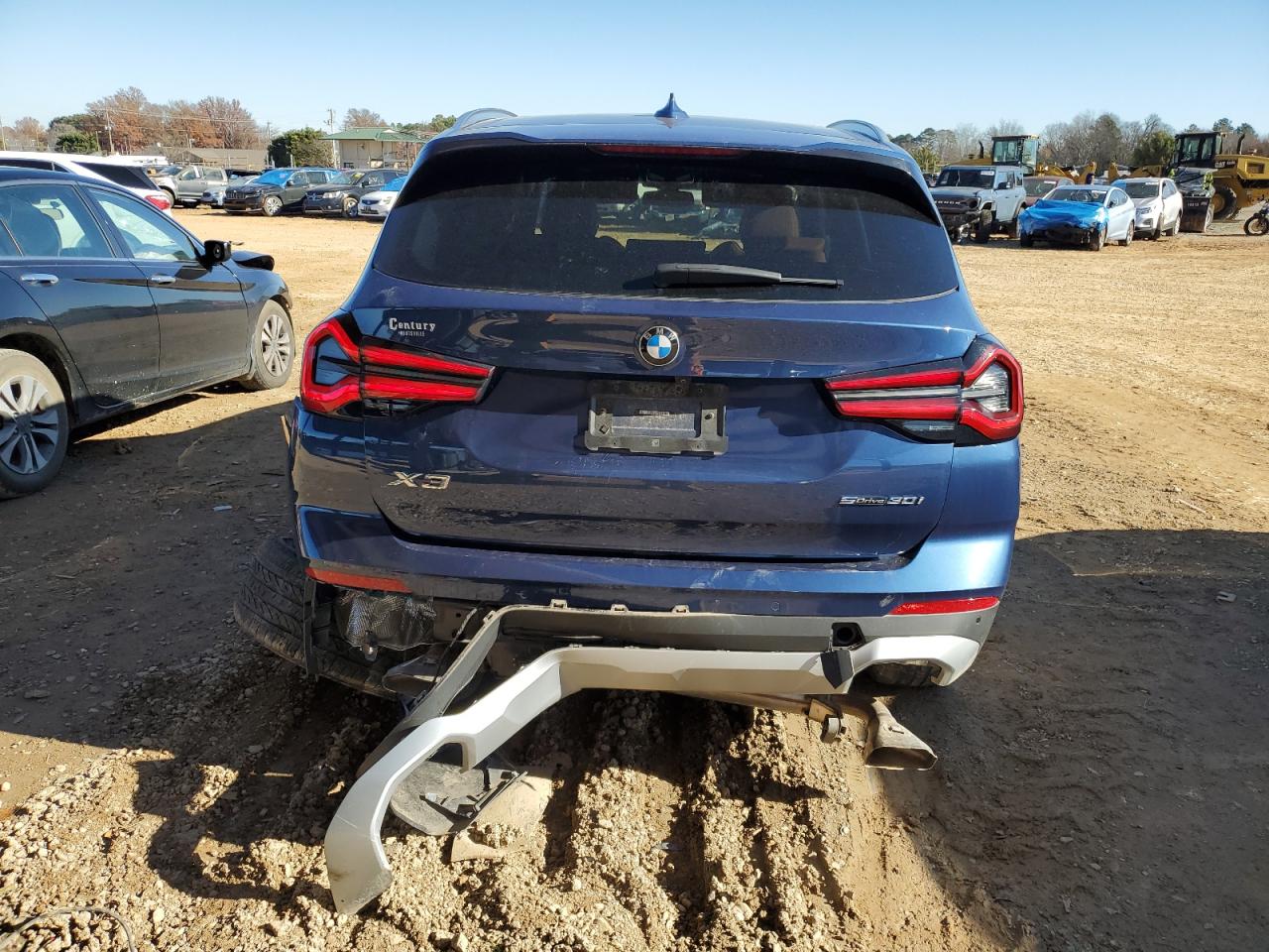 2022 BMW X3 SDRIVE30I VIN:5UX43DP04N9M75383