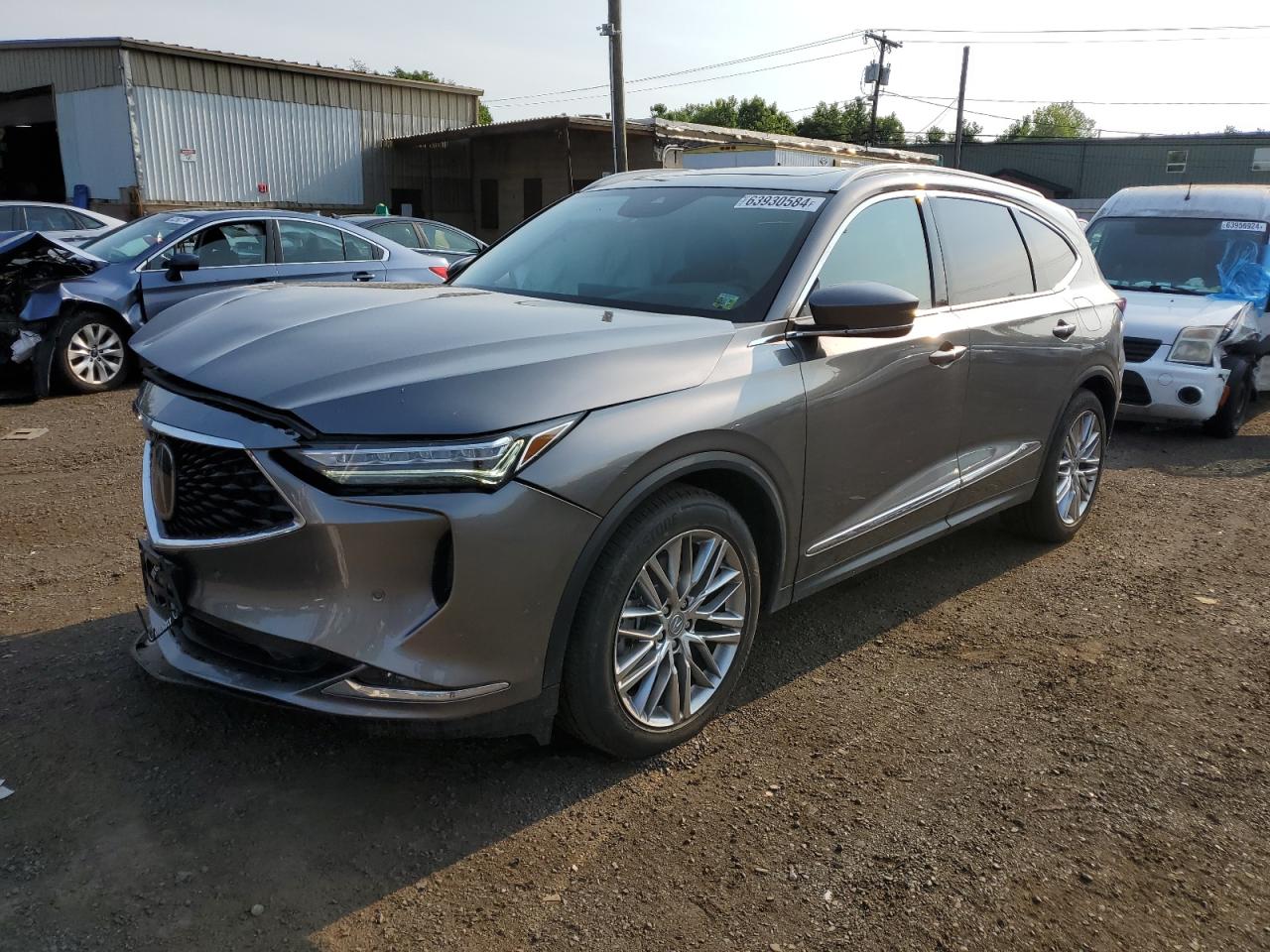 2022 ACURA MDX ADVANCE VIN:5J8YE1H87NL050213