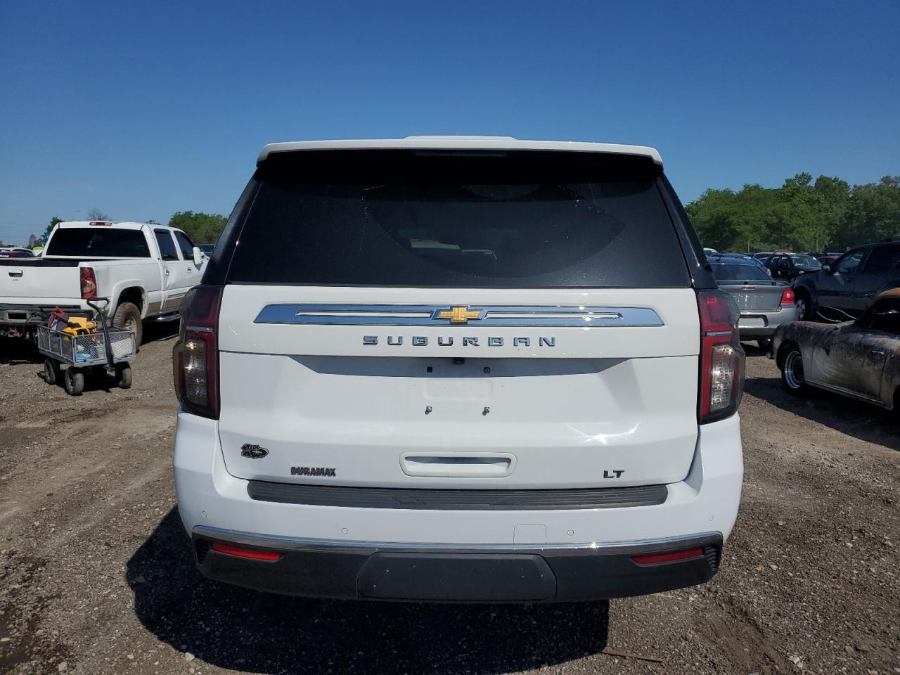 2022 CHEVROLET SUBURBAN K1500 LT VIN:1GNSKCKT4NR322789