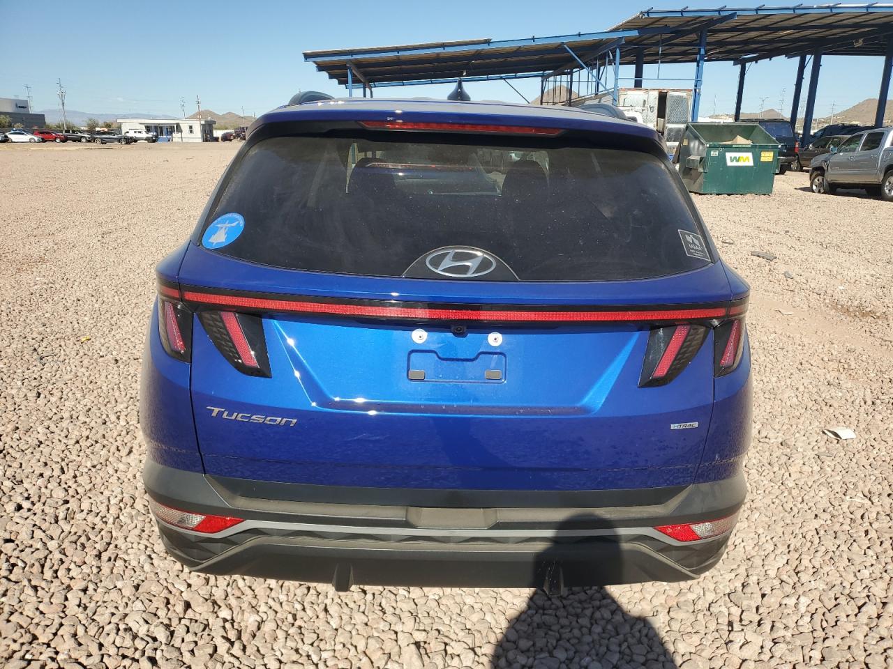 2022 HYUNDAI TUCSON SEL VIN:5NMJCCAE3NH125640