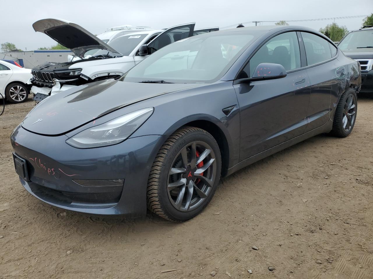 2022 TESLA MODEL 3  VIN:5YJ3E1EC5NF328336