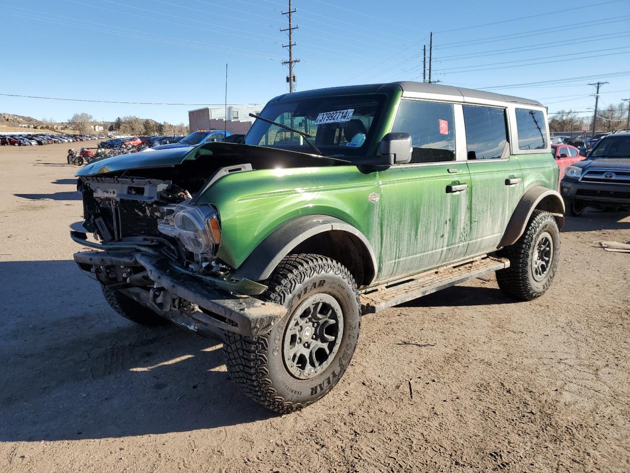 2023 FORD BRONCO BASE VIN:1FMEE5DP5PLB96937