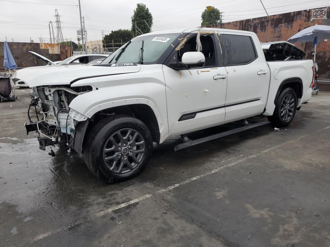 2022 TOYOTA TUNDRA CREWMAX PLATINUM VIN:5TFNC5AB7NX001526
