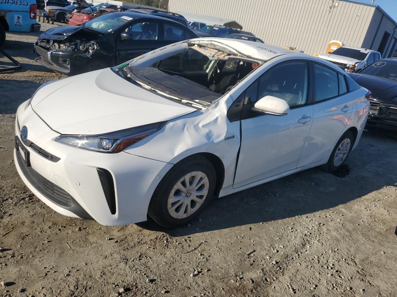 2022 TOYOTA PRIUS NIGHT SHADE VIN:JTDKAMFU7N3174144