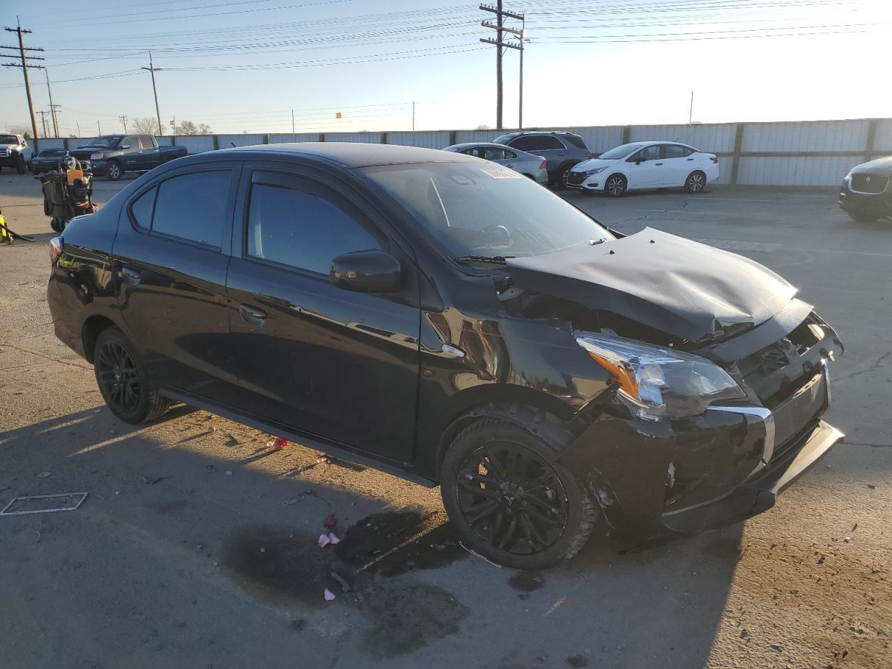 2022 MITSUBISHI MIRAGE G4 ES VIN:ML32FUFJ7NHF03375