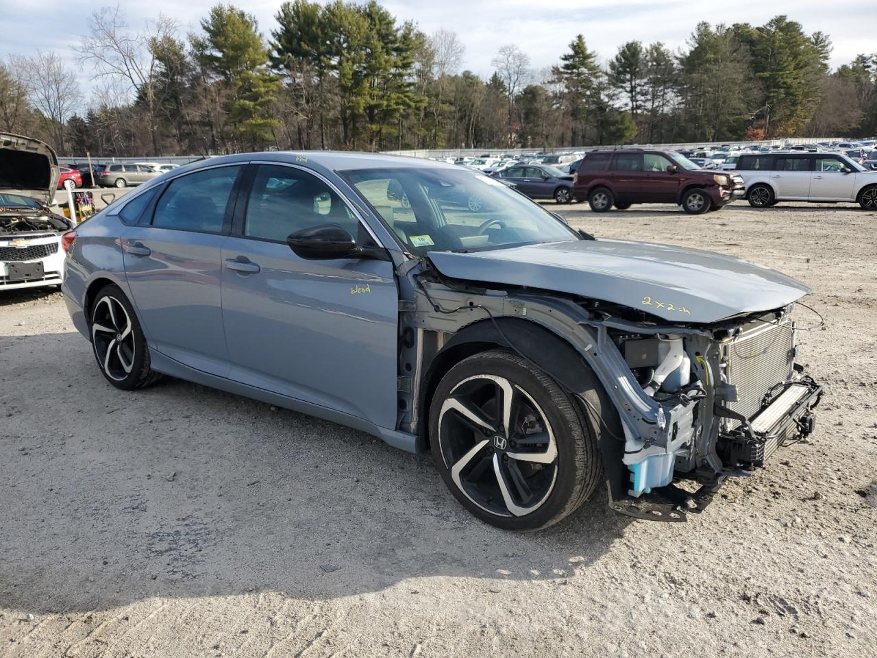 2022 HONDA ACCORD SPORT VIN:1HGCV1F32NA099509