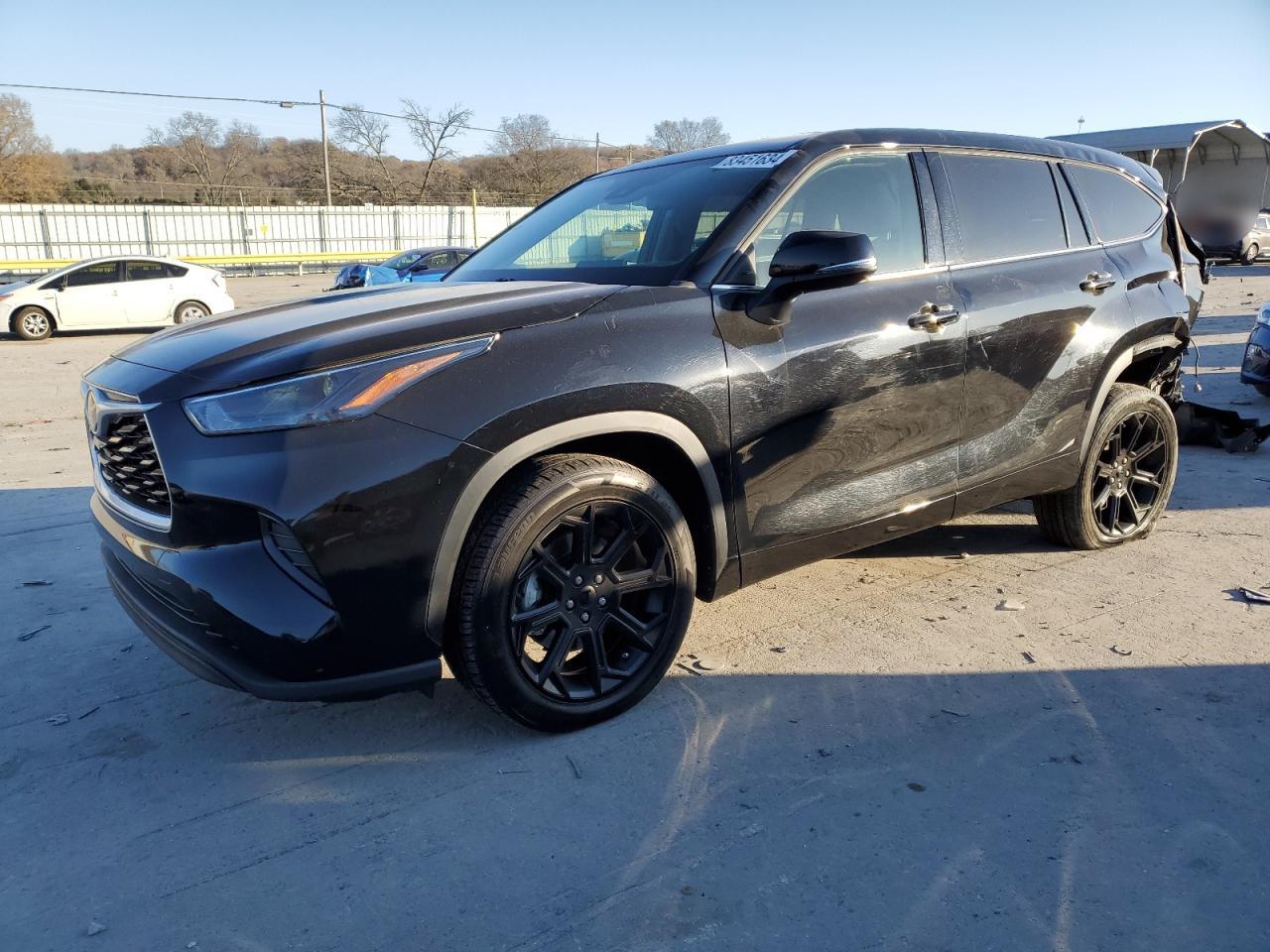 2022 TOYOTA HIGHLANDER L VIN:5TDCZRAH9NS124929