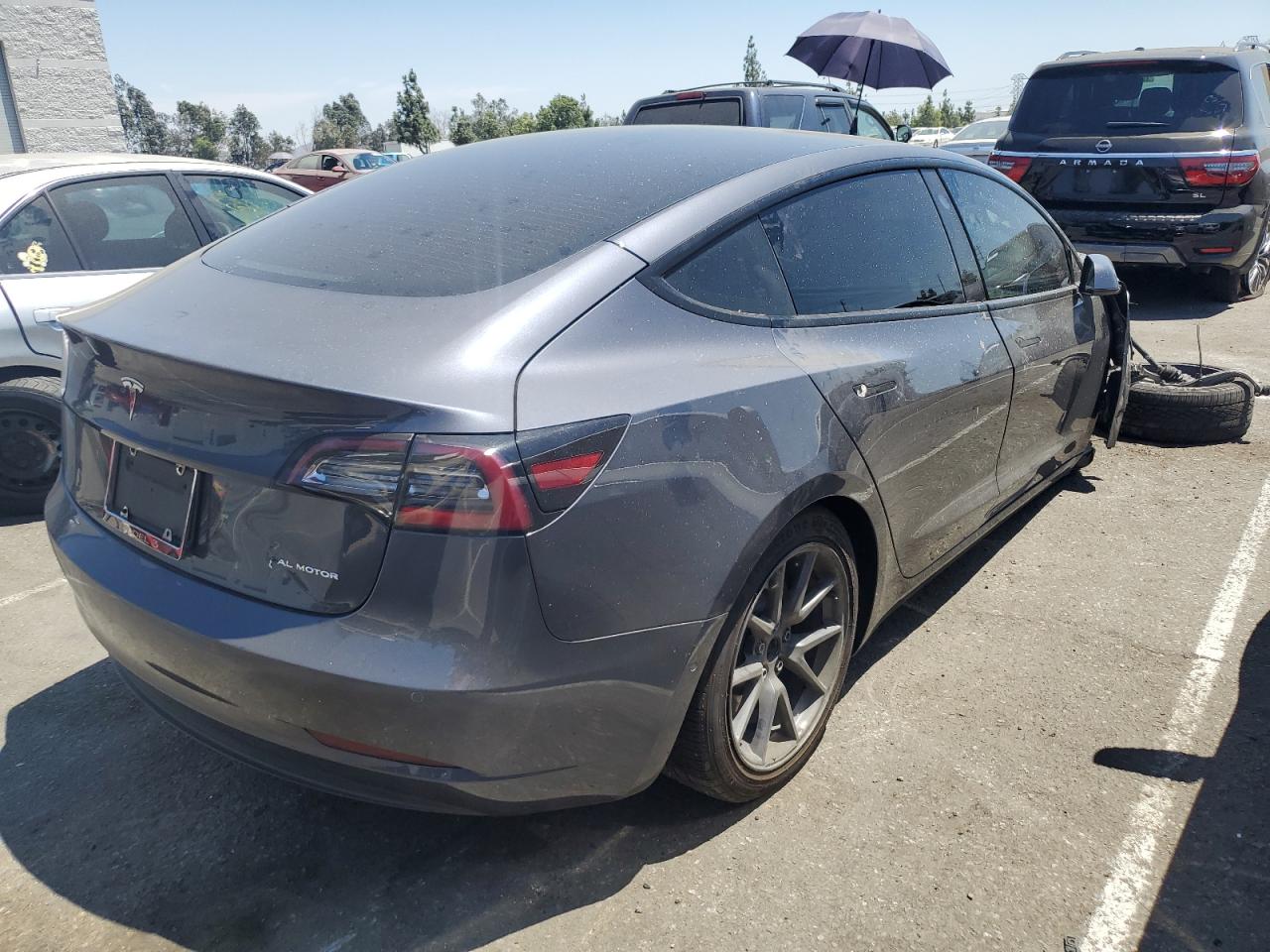 2022 TESLA MODEL 3  VIN:5YJ3E1EB3NF190948