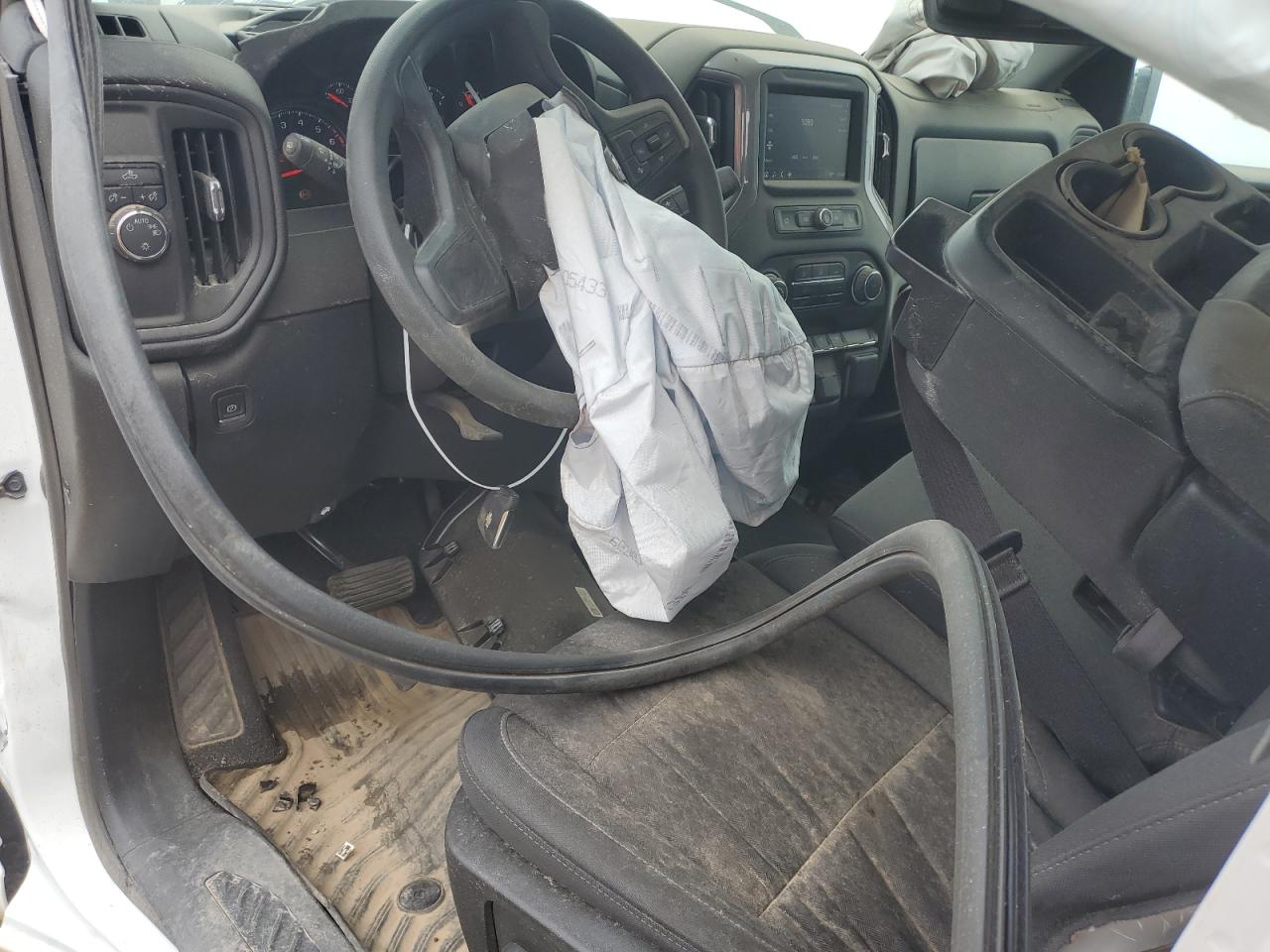 2022 CHEVROLET SILVERADO C1500 CUSTOM VIN:1GCRABEKXNZ572464