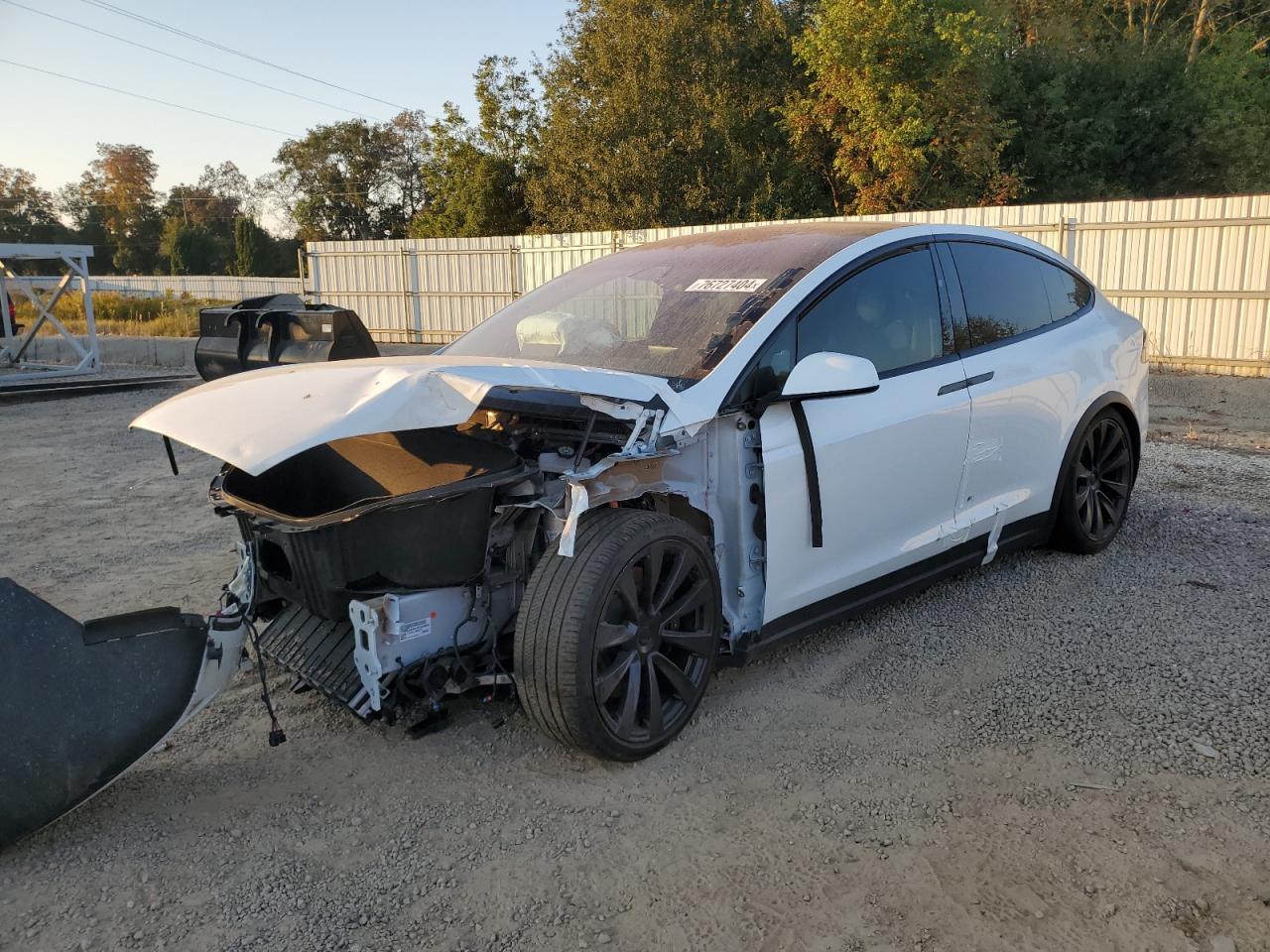 2022 TESLA MODEL X  VIN:7SAXCBE5XNF329094