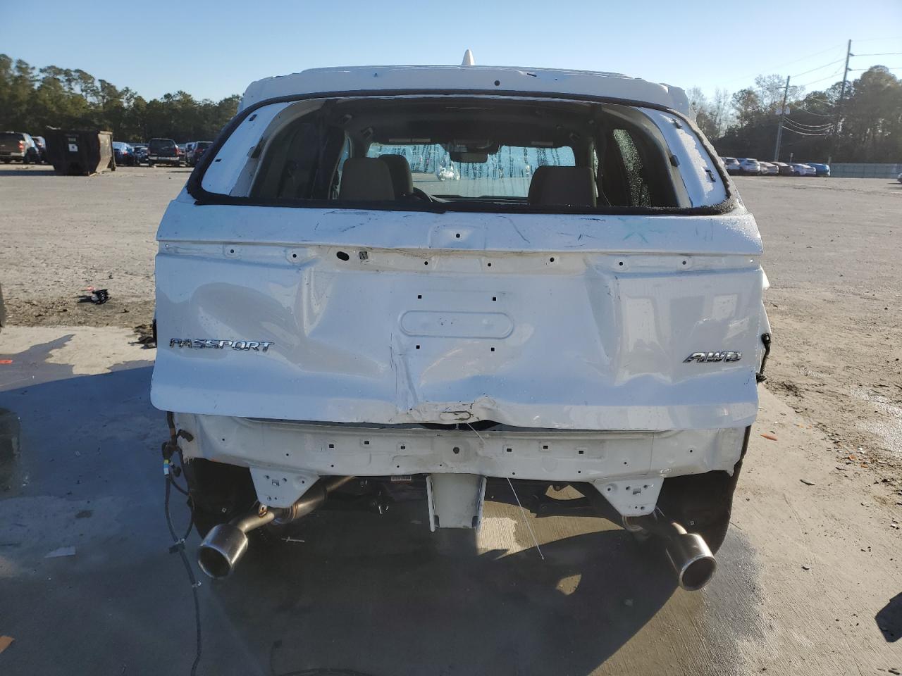 2022 HONDA PASSPORT EXL VIN:5FNYF8H54NB000902
