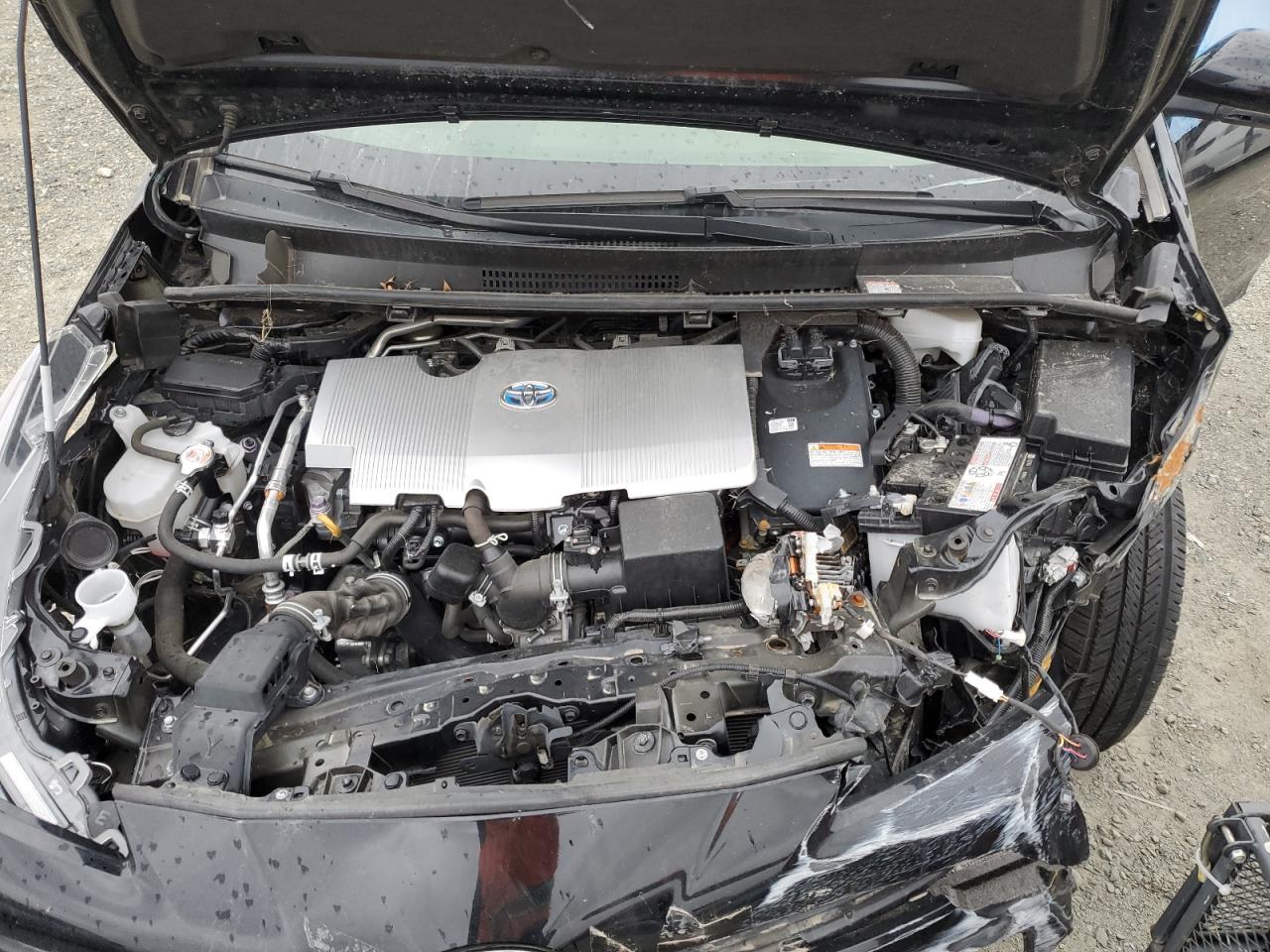 2022 TOYOTA PRIUS NIGHT SHADE VIN:JTDKAMFU5N3187426
