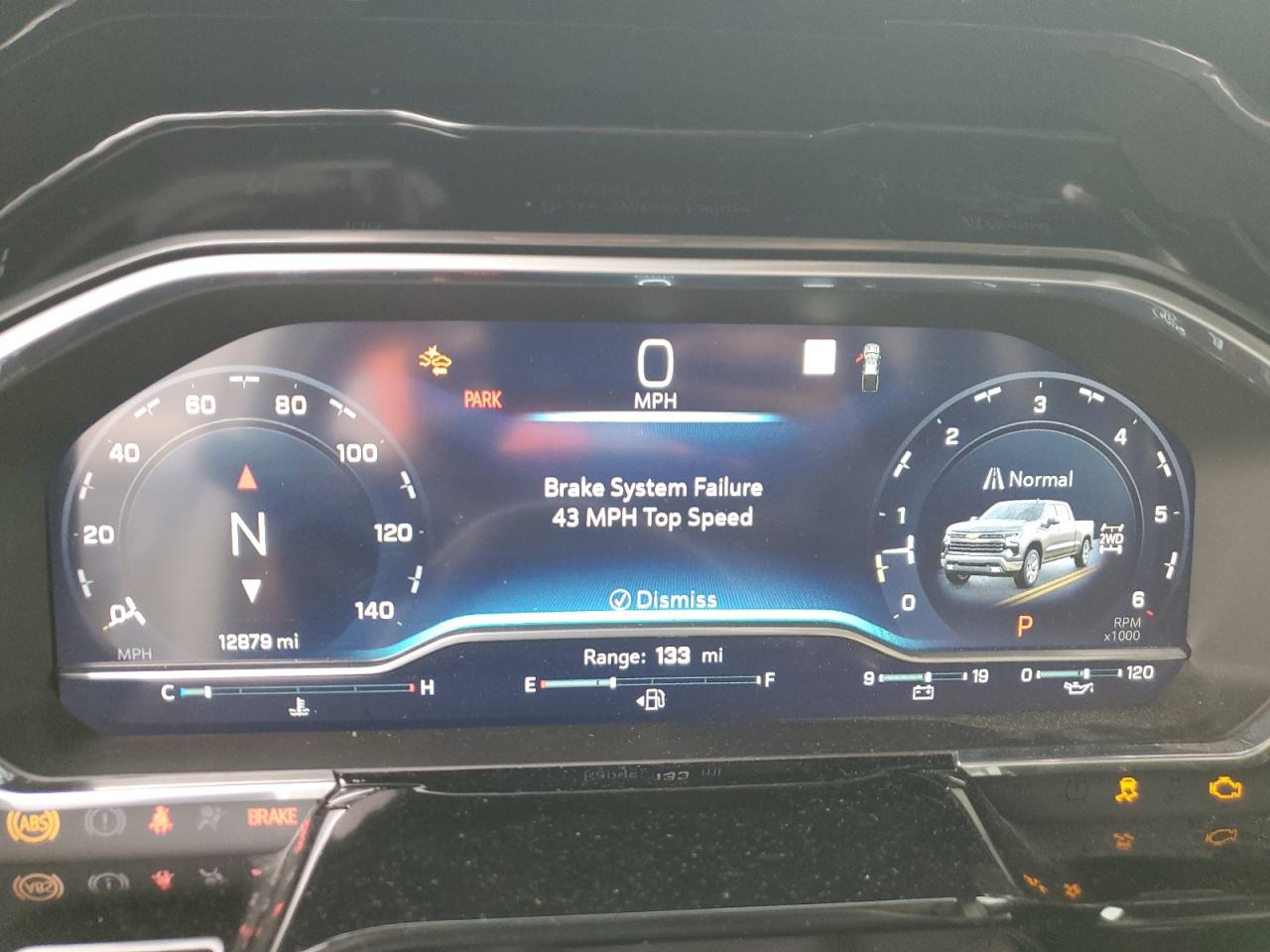 2023 CHEVROLET SILVERADO K1500 LTZ VIN:1GCUDGED6PZ107151