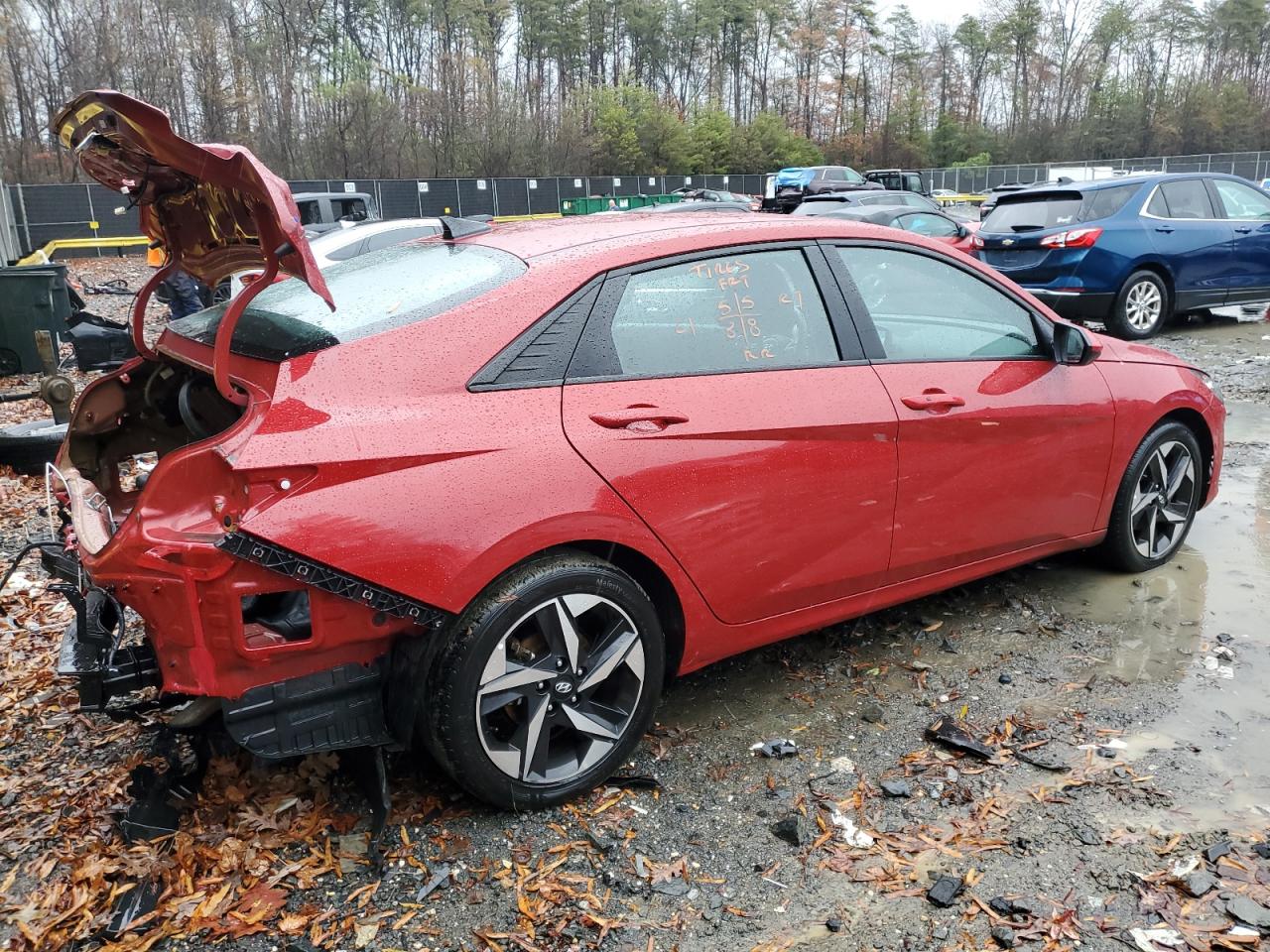 2023 HYUNDAI ELANTRA SEL VIN:KMHLS4AGXPU414069
