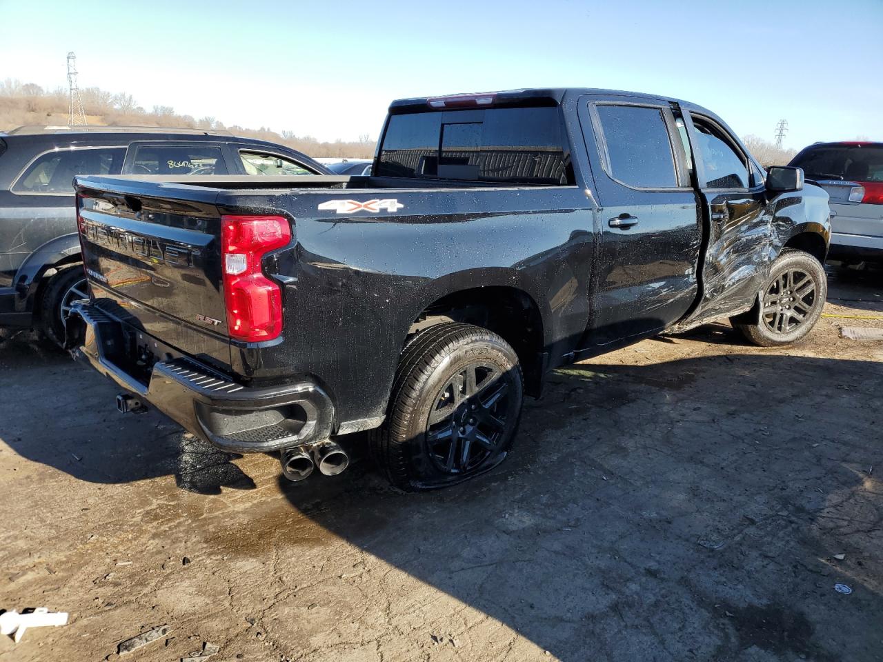 2023 CHEVROLET SILVERADO K1500 RST VIN:1GCUDEED1PZ127554