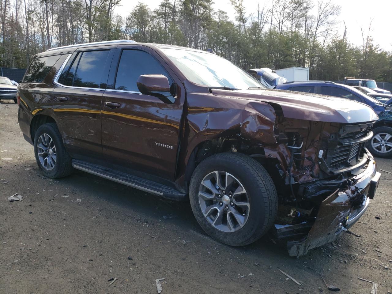 2023 CHEVROLET TAHOE K1500 LT VIN:1GNSKNKD0PR196907