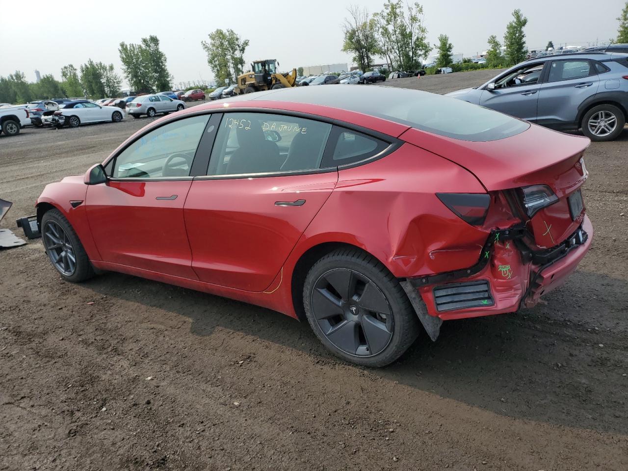 2022 TESLA MODEL 3  VIN:5YJ3E1EA0NF344975