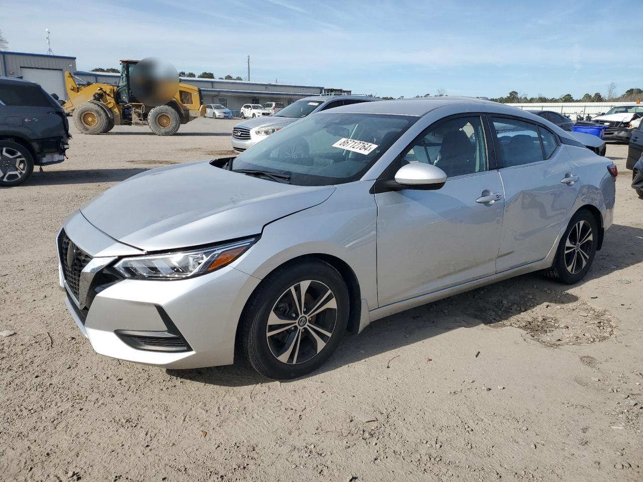 2022 NISSAN SENTRA SV VIN:3N1AB8CV7NY231191