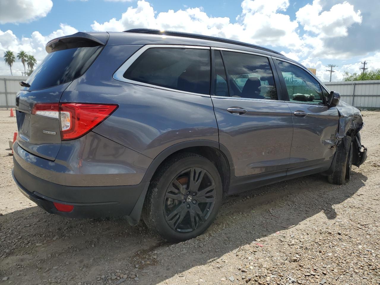 2022 HONDA PILOT SE VIN:5FNYF5H29NB037691
