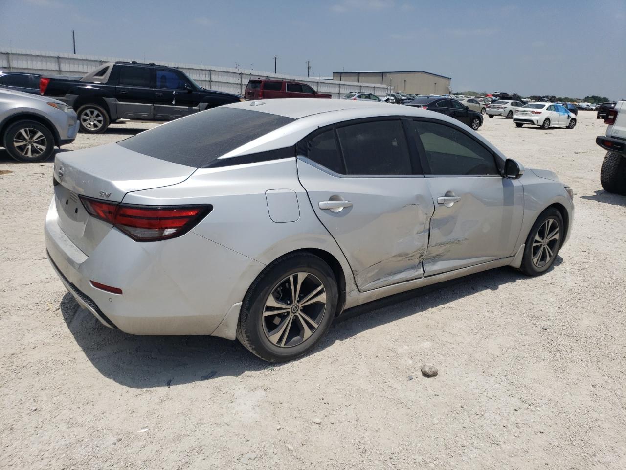 2022 NISSAN SENTRA SV VIN:3N1AB8CV7NY245169