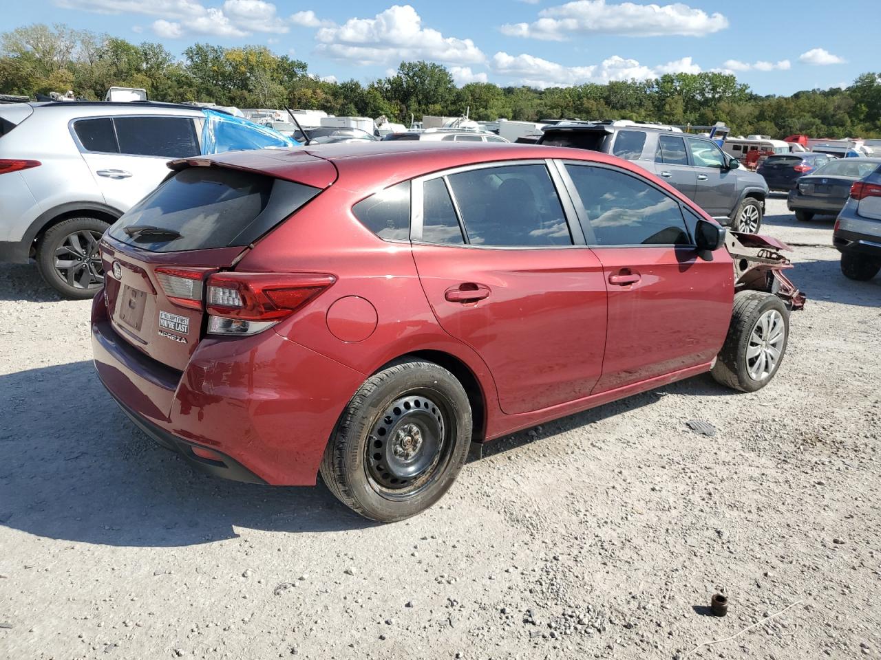 2022 SUBARU IMPREZA  VIN:4S3GTAA61N1710783