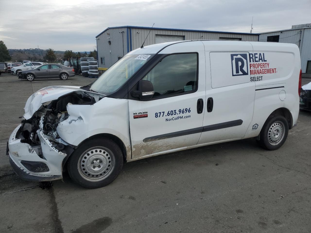 2022 RAM PROMASTER CITY TRADESMAN VIN:ZFBHRFAB5N6W90248