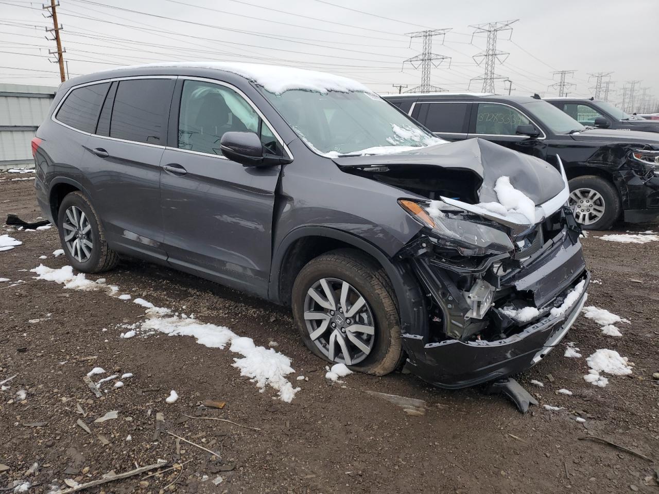 2022 HONDA PILOT EXL VIN:5FNYF6H58NB010577