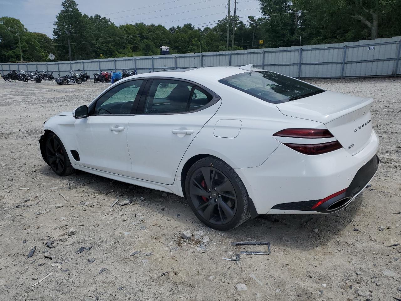 2022 GENESIS G70 BASE VIN:KMTG54TE2NU098805