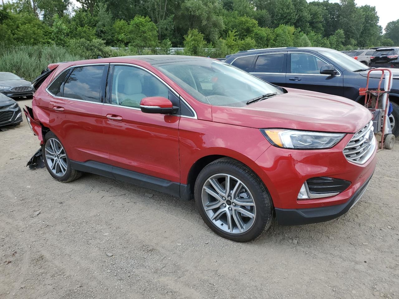 2024 FORD EDGE TITANIUM VIN:2FMPK4K9XRBA96173