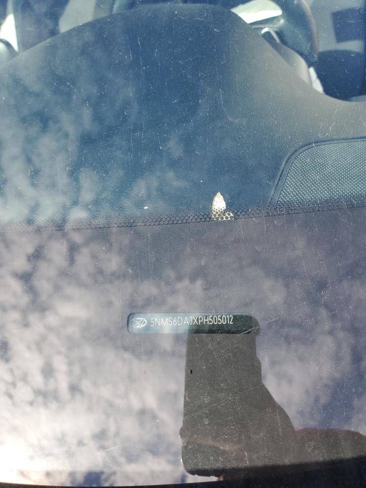 2023 HYUNDAI SANTA FE XRT VIN:5NMS6DAJXPH505012