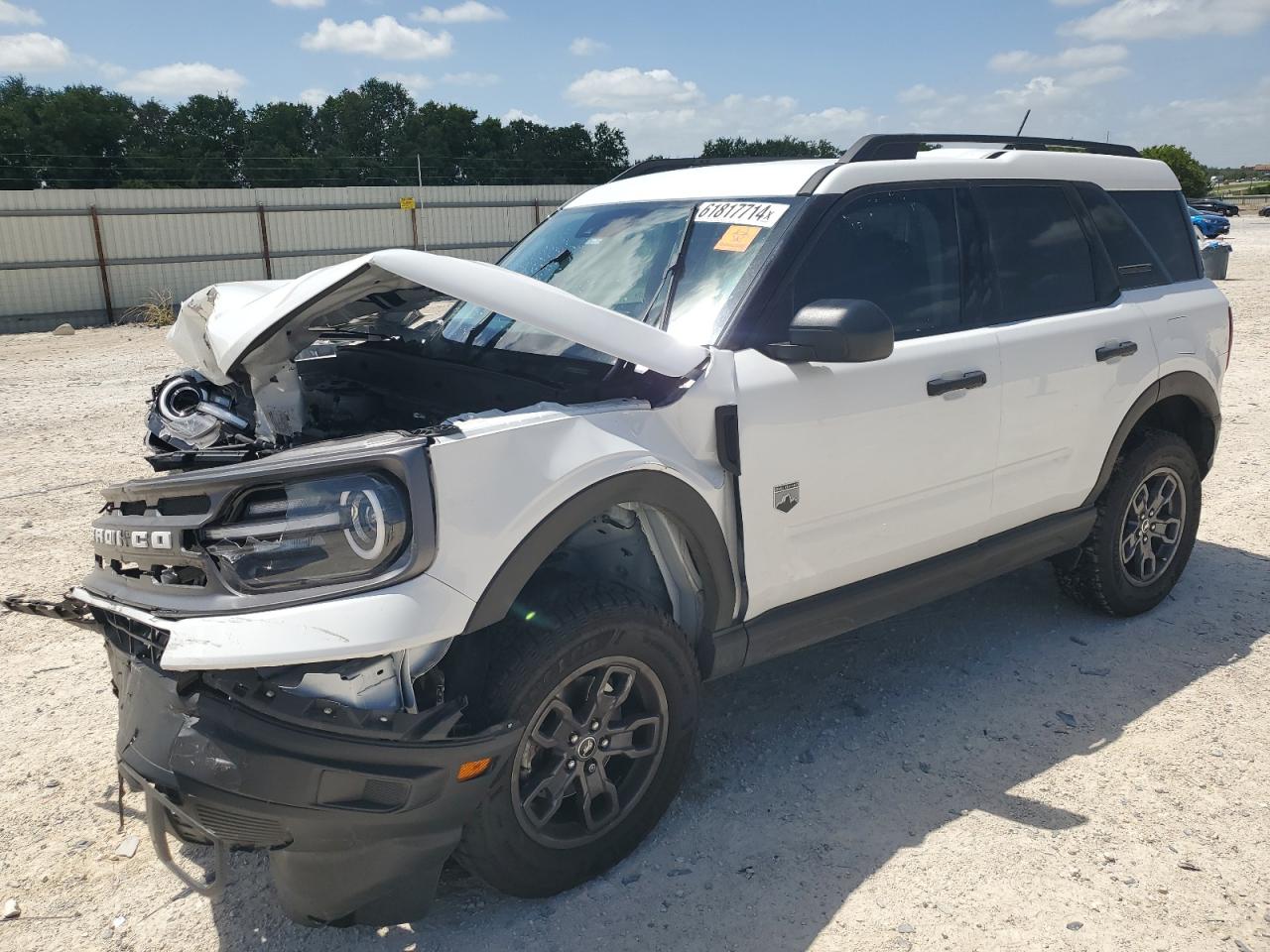 2022 FORD BRONCO SPORT BIG BEND VIN:3FMCR9B63NRE14613