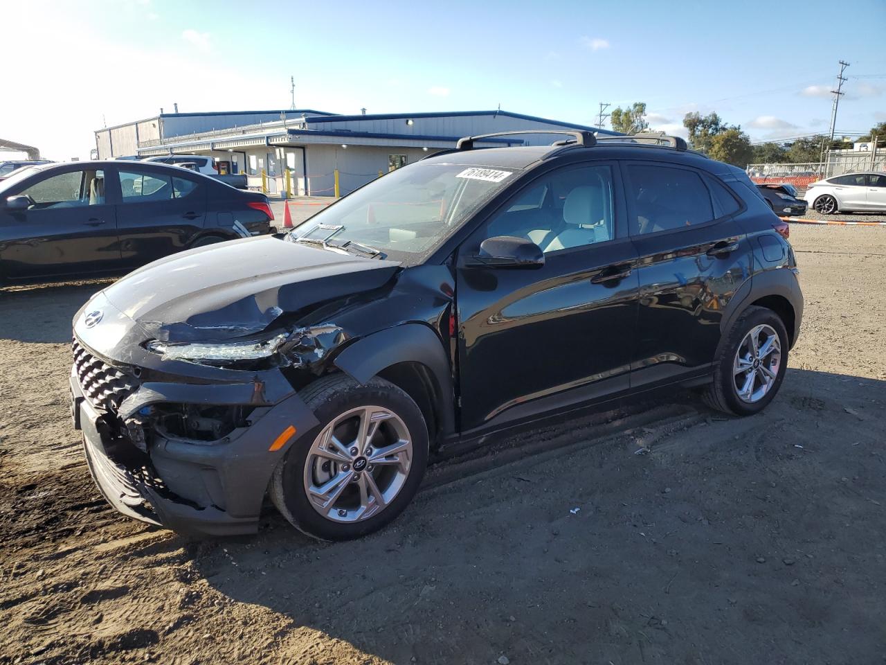 2022 HYUNDAI KONA SEL VIN:KM8K6CAB8NU777451