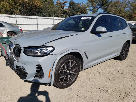 2022 BMW X3 XDRIVE30I VIN:5UX53DP06N9J21224