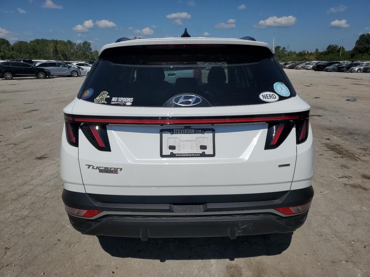 2022 HYUNDAI TUCSON SEL VIN:5NMJFCAE4NH121992