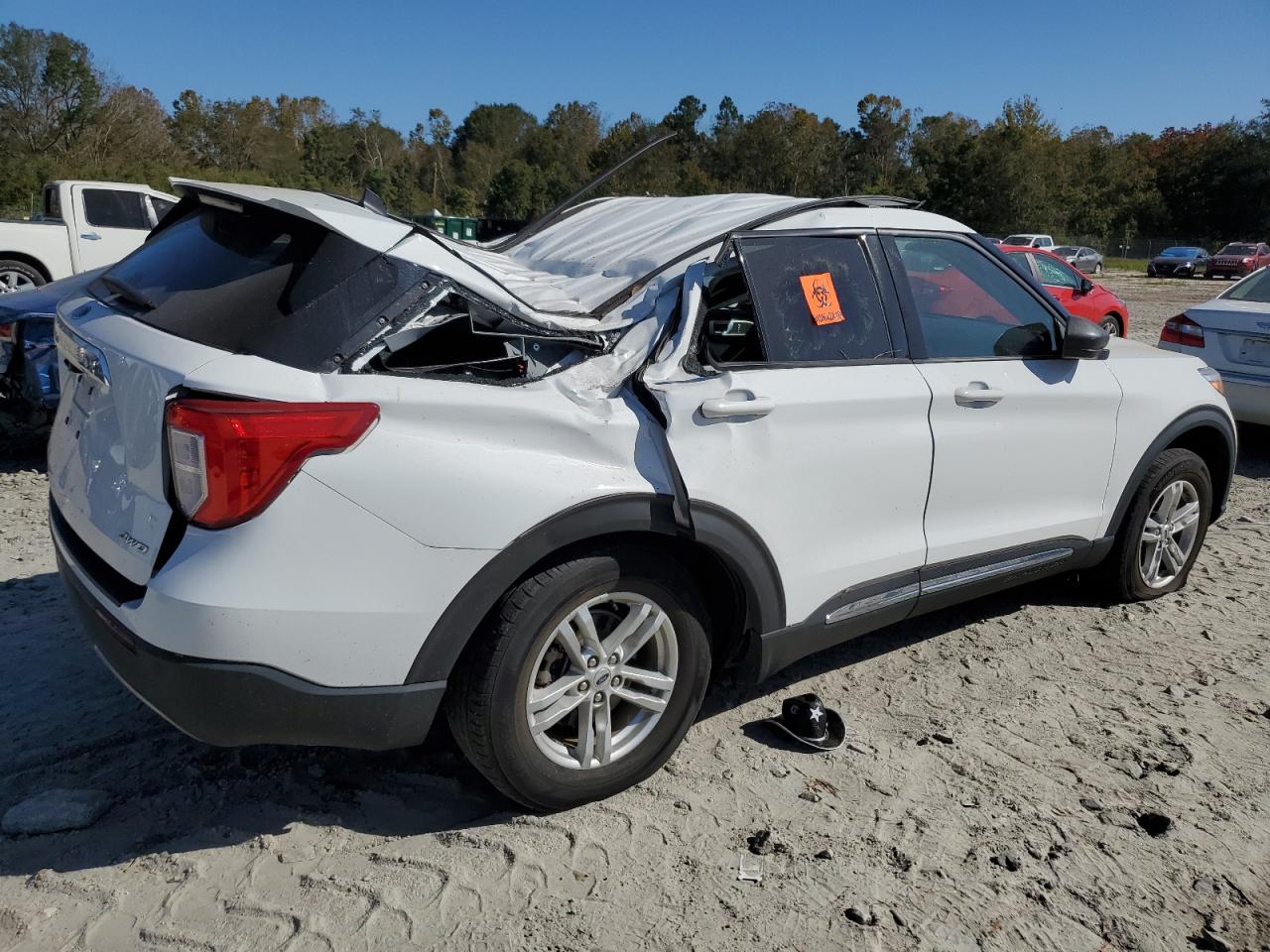 2022 FORD EXPLORER XLT VIN:1FMSK8DH5NGB02843