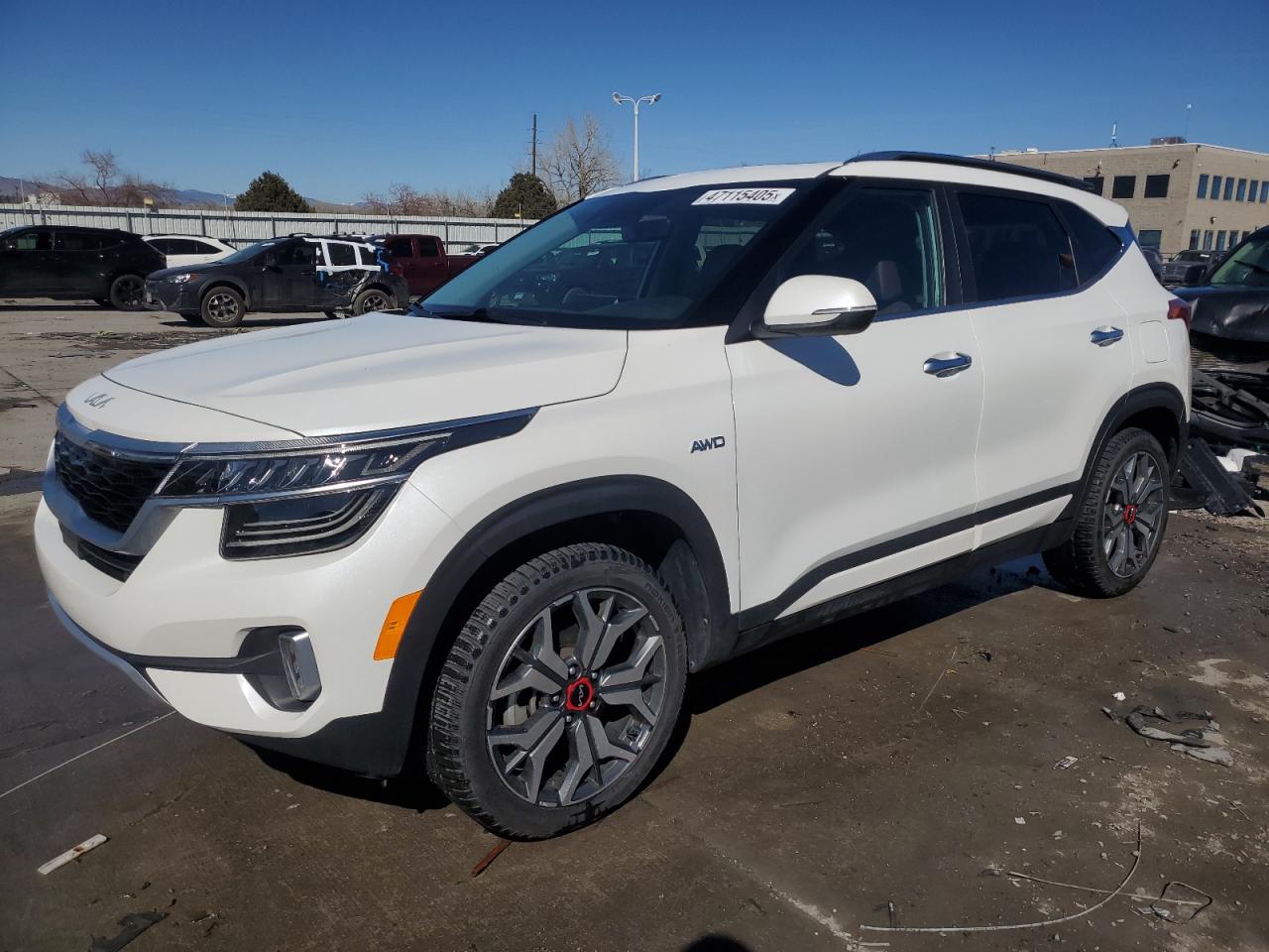 2022 KIA SELTOS SX VIN:KNDETCA25N7259273