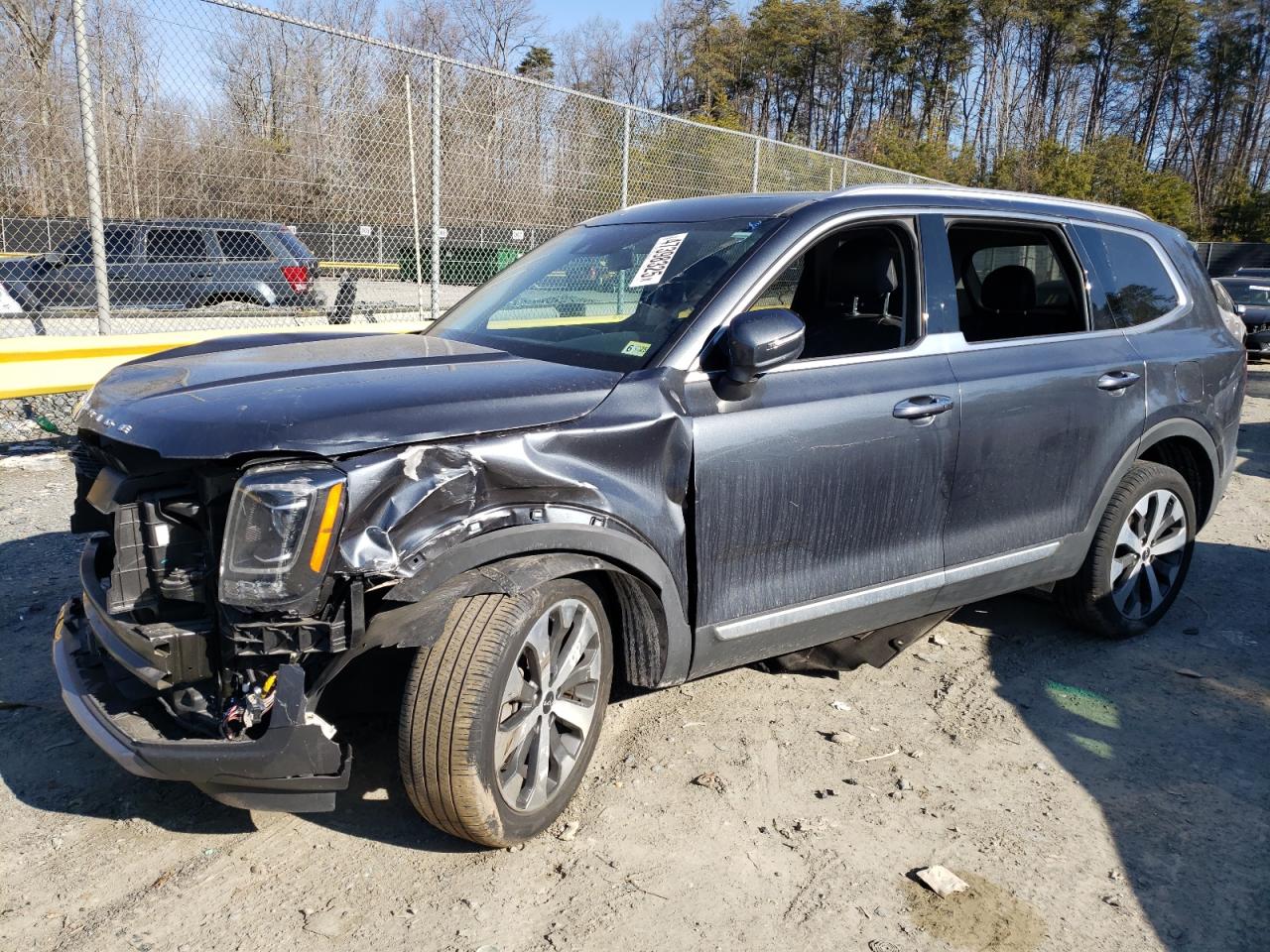 2022 KIA TELLURIDE S VIN:5XYP6DHCXNG289229