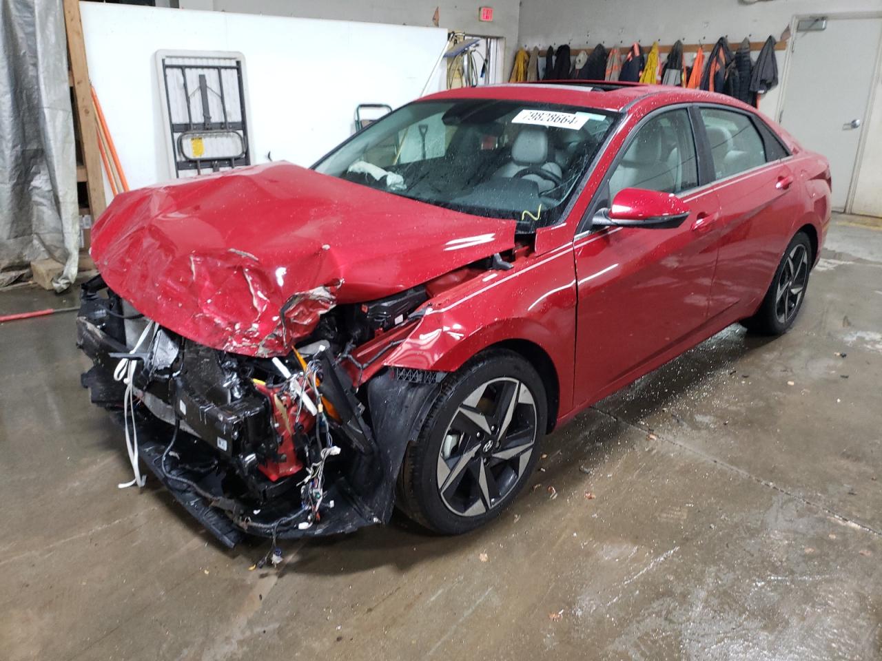 2023 HYUNDAI ELANTRA LIMITED VIN:KMHLP4AG0PU415345