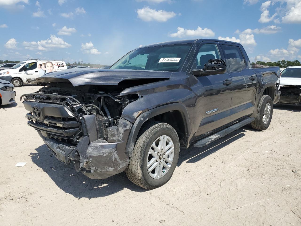 2022 TOYOTA TUNDRA CREWMAX SR VIN:5TFLA5AB8NX009597