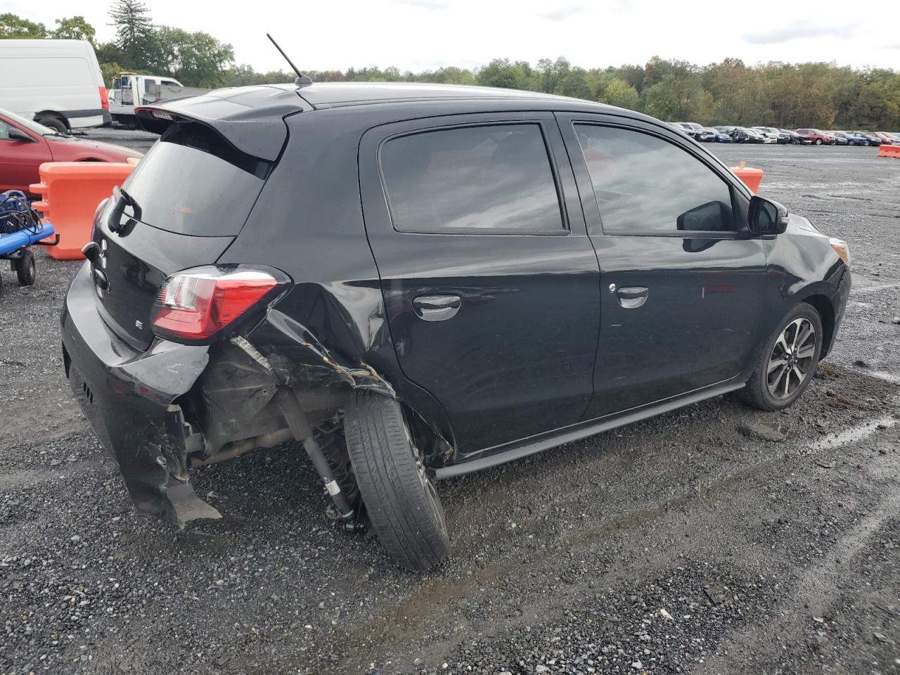 2022 MITSUBISHI MIRAGE SE VIN:ML32AWHJ5NH007480