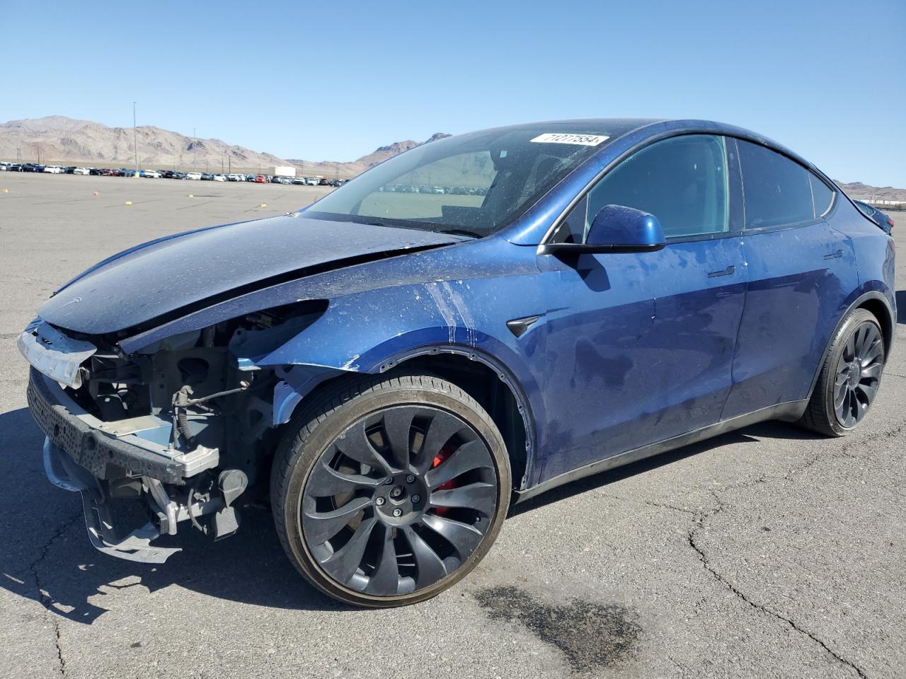 2022 TESLA MODEL Y  VIN:7SAYGDEF8NF328071