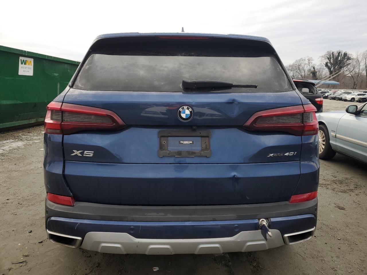 2022 BMW X5 XDRIVE40I VIN:5UXCR6C04N9J49370