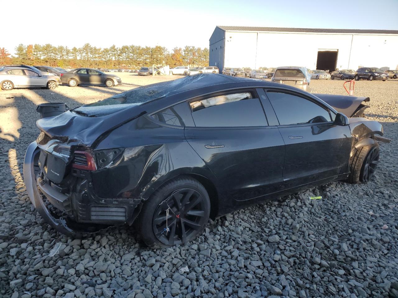 2022 TESLA MODEL 3  VIN:5YJ3E1EB8NF266616