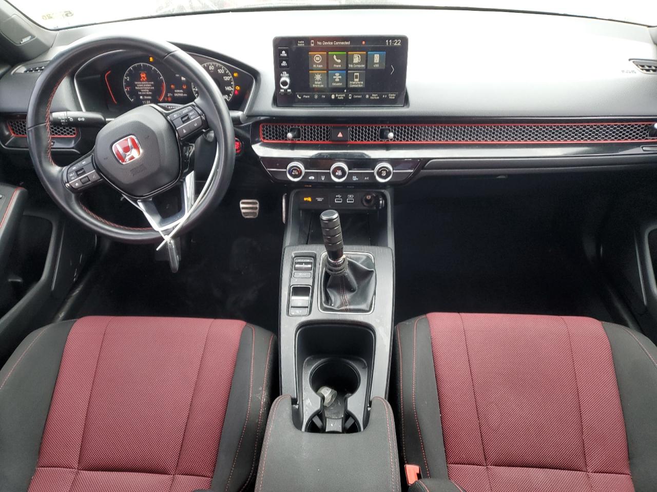 2022 HONDA CIVIC SI VIN:2HGFE1E5XNH470739