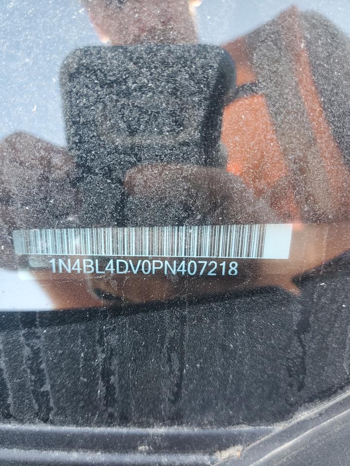 2023 NISSAN ALTIMA SV VIN:1N4BL4DV0PN407218