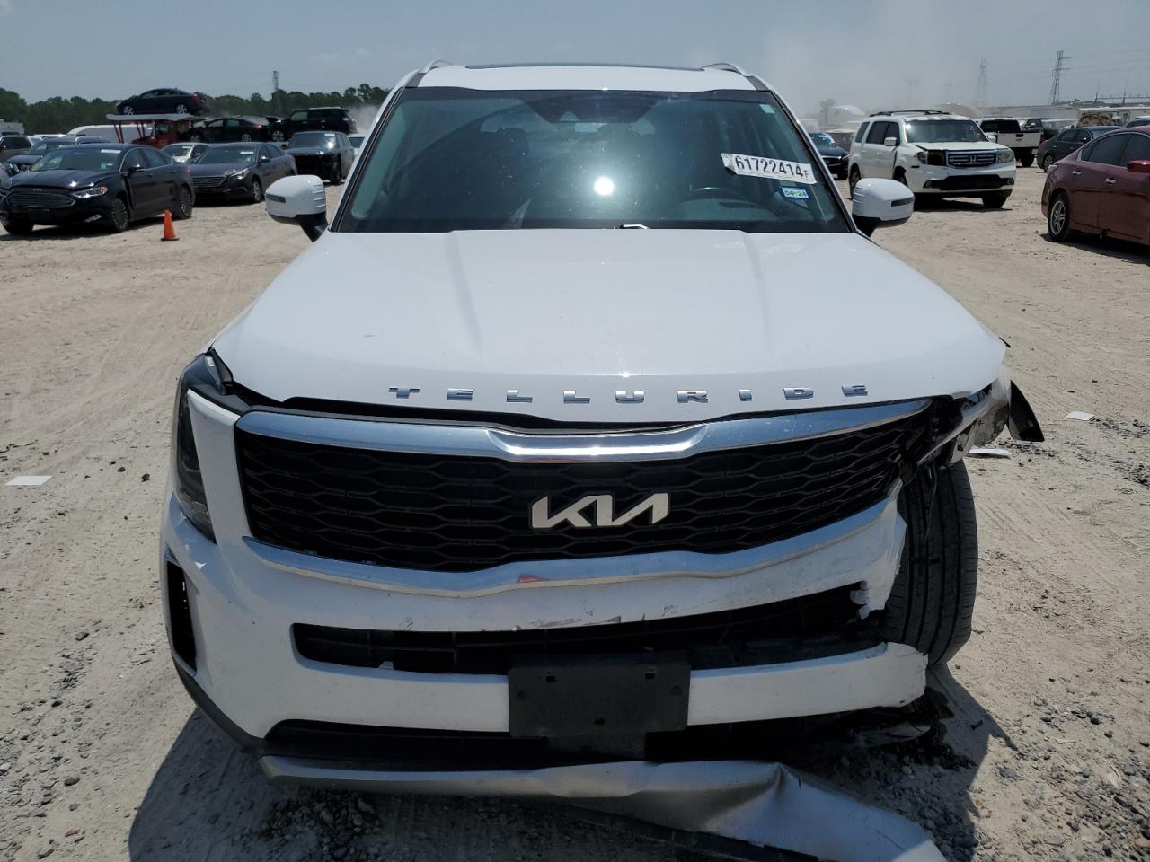 2022 KIA TELLURIDE S VIN:5XYP64HC6NG274193